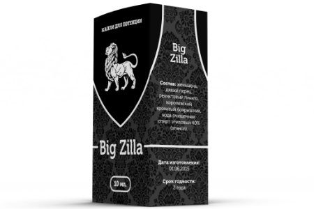 упаковка препарата Bigzilla
