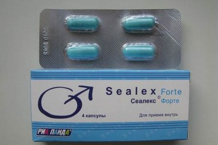 Описание, состав и стоимость таблеток Сеалекс Форте для мужчин с отзывами